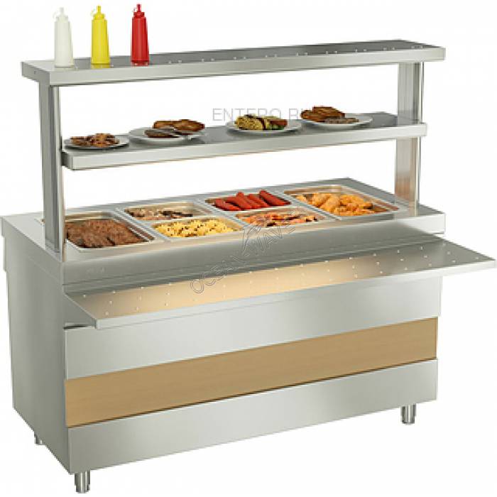 Мармит ATESY Ривьера (для вторых блюд, паровой, l=1500 мм, без гастроемкостей) - купить в интернет-магазине OCEAN-WAVE.ru