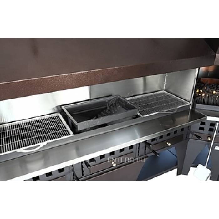 Гриль на углях комбинированный PEVA Combi BG 200 - купить в интернет-магазине OCEAN-WAVE.ru