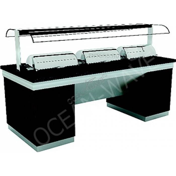 Салат-бар тепловой INOKSAN INO-OGE-DL233 - купить в интернет-магазине OCEAN-WAVE.ru