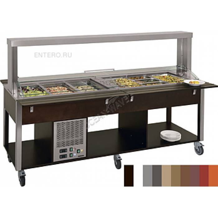 Стол шведский Metalcarrelli 6920.5F2M-RAL - купить в интернет-магазине OCEAN-WAVE.ru