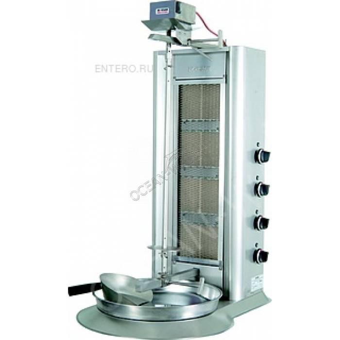 Гриль для шаурмы газовый INOKSAN INO-PDG104M - купить в интернет-магазине OCEAN-WAVE.ru