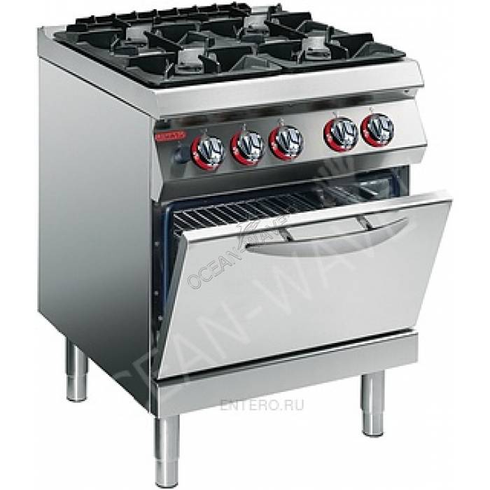 Плита газовая Angelo Po 1G1FA0G - купить в интернет-магазине OCEAN-WAVE.ru