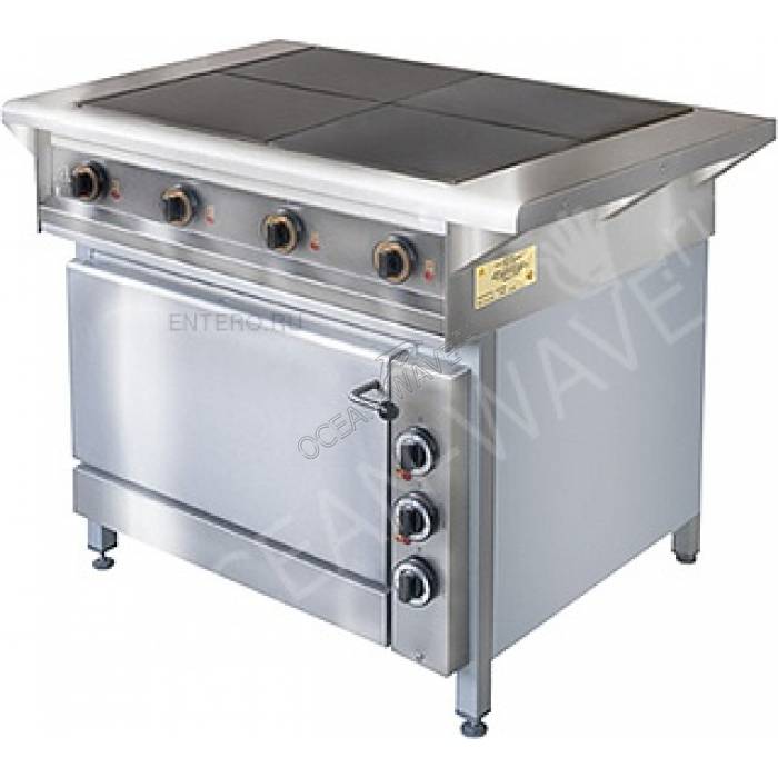 Плита электрическая ITERMA ПКЭ-4ПР-1070/850/860-64 - купить в интернет-магазине OCEAN-WAVE.ru