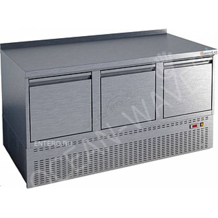 Стол холодильный Gastrolux СОН3П-146/3Д/S - купить в интернет-магазине OCEAN-WAVE.ru
