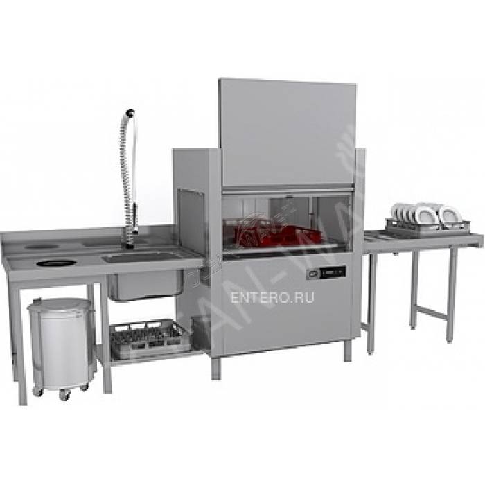 Тоннельная посудомоечная машина Apach ARC100 ДОЗ (слева-направо) - купить в интернет-магазине OCEAN-WAVE.ru