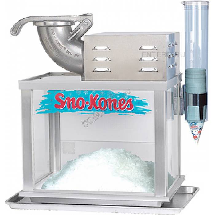 Аппарат + витрина для ледяного десерта сноу-коун Gold Medal 1003EX - купить в интернет-магазине OCEAN-WAVE.ru