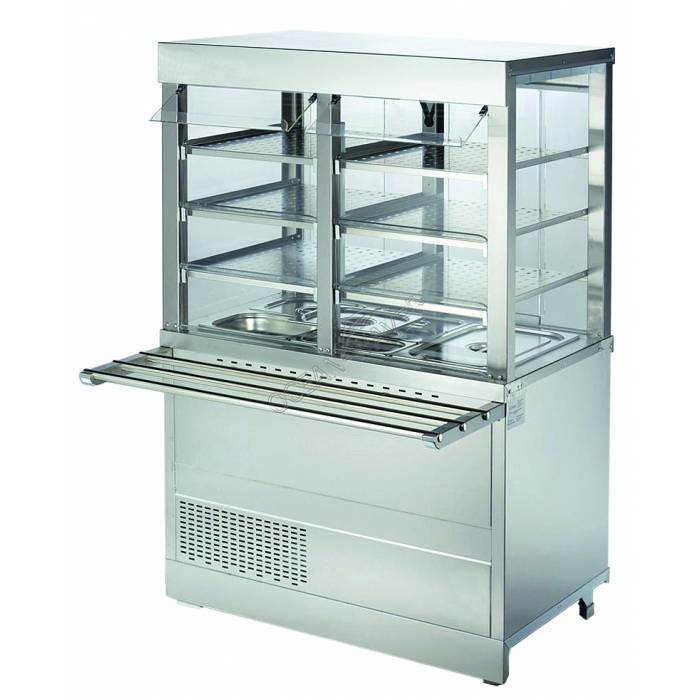 Витрина-прилавок холодильная с охлаждаемой ванной МВХ-15/7-В - купить в интернет-магазине OCEAN-WAVE.ru