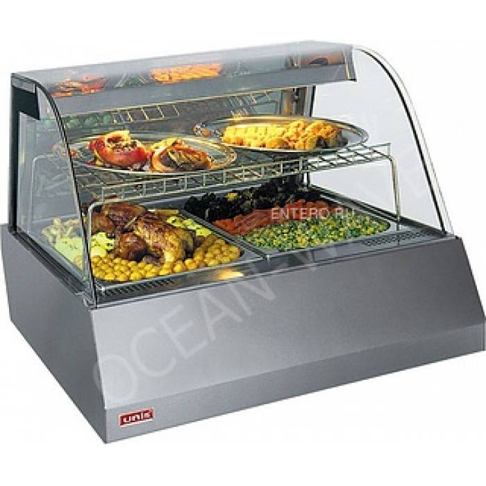Витрина тепловая UNIS Kentucky Hot 2GN1/1 - купить в интернет-магазине OCEAN-WAVE.ru