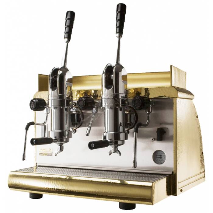 Кофемашина Victoria Arduino Athena leva 2 Gr латунь 220В - купить в интернет-магазине OCEAN-WAVE.ru