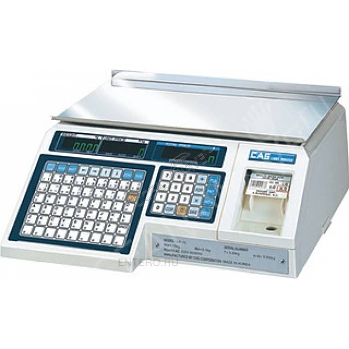 Весы торговые CAS LP-15 (v1.6) TCP-IP - купить в интернет-магазине OCEAN-WAVE.ru
