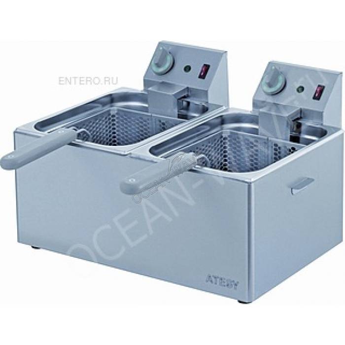 Фритюрница ATESY Панда-ЕВРО-2х1/3 - купить в интернет-магазине OCEAN-WAVE.ru