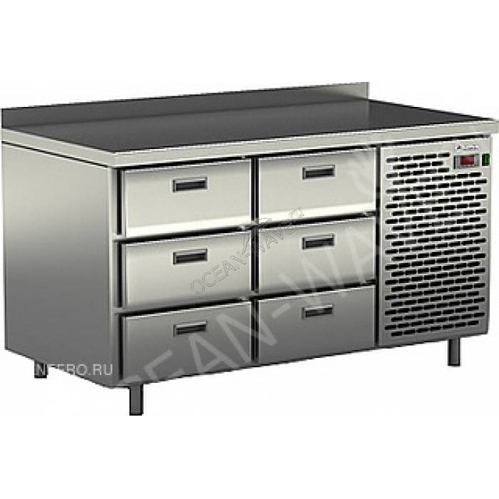 Стол морозильный Cryspi СШН-6,0-1400 - купить в интернет-магазине OCEAN-WAVE.ru