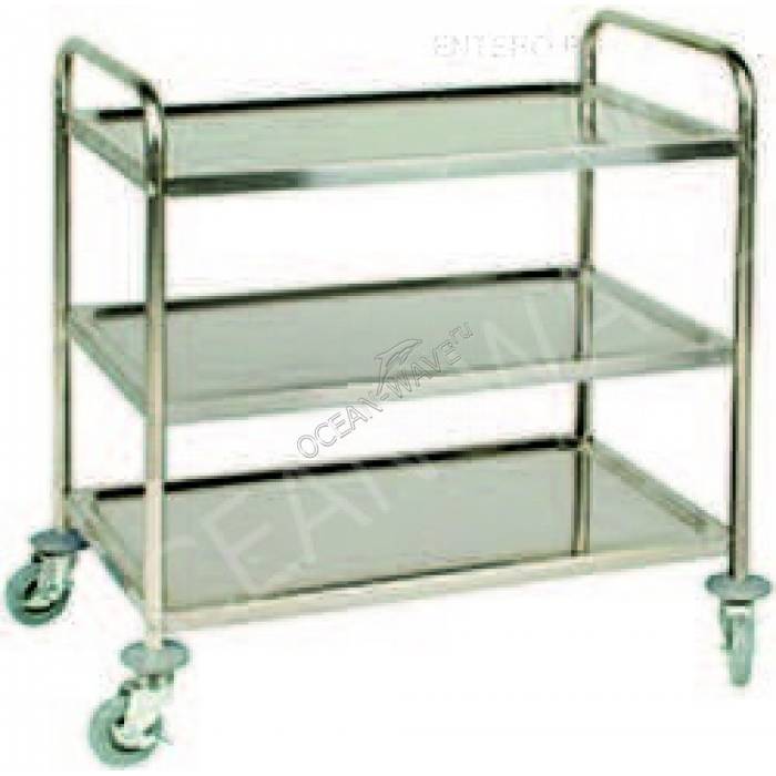 Тележка сервировочная Cozum C103 - купить в интернет-магазине OCEAN-WAVE.ru