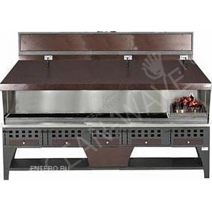 Гриль на углях для шашлыков PEVA GS 300 - купить в интернет-магазине OCEAN-WAVE.ru