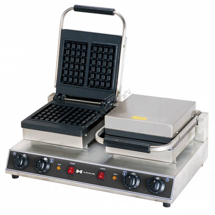 Вафельница Hurakan HKN-GED2M - купить в интернет-магазине OCEAN-WAVE.ru