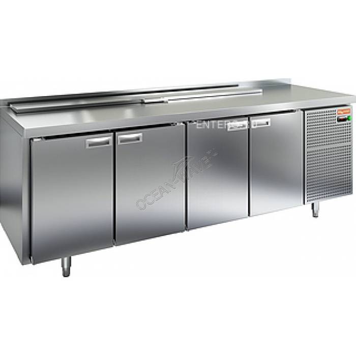 Стол для салатов HICOLD SL2-1111GN (1/6) без крышки - купить в интернет-магазине OCEAN-WAVE.ru