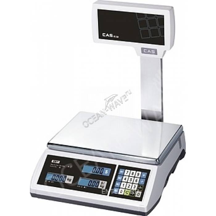 Торговые весы CAS ER JR-6CBU - купить в интернет-магазине OCEAN-WAVE.ru