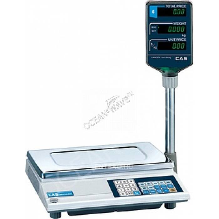 Торговые весы CAS AP-15M - купить в интернет-магазине OCEAN-WAVE.ru