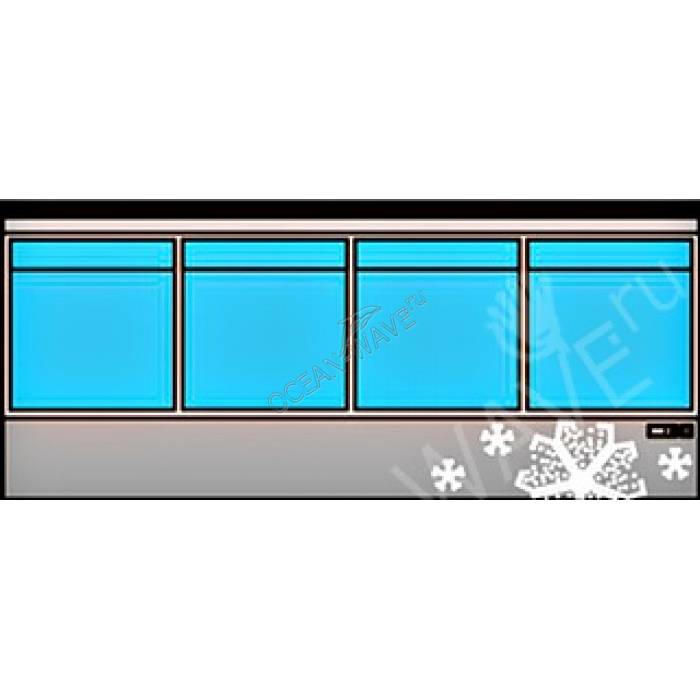 Стол морозильный Кобор NF71-4D - купить в интернет-магазине OCEAN-WAVE.ru