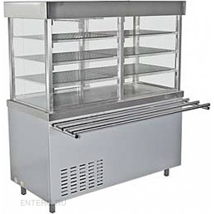 Прилавок-витрина охлаждаемый закрытый Rada ПВ-15/7 - купить в интернет-магазине OCEAN-WAVE.ru