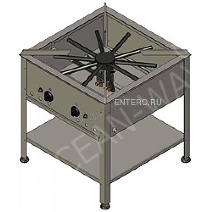 Плита газовая Heidebrenner GK 2002 - купить в интернет-магазине OCEAN-WAVE.ru