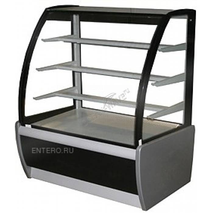 Витрина кондитерская Carboma ВХСв-1,3д (техно) - купить в интернет-магазине OCEAN-WAVE.ru