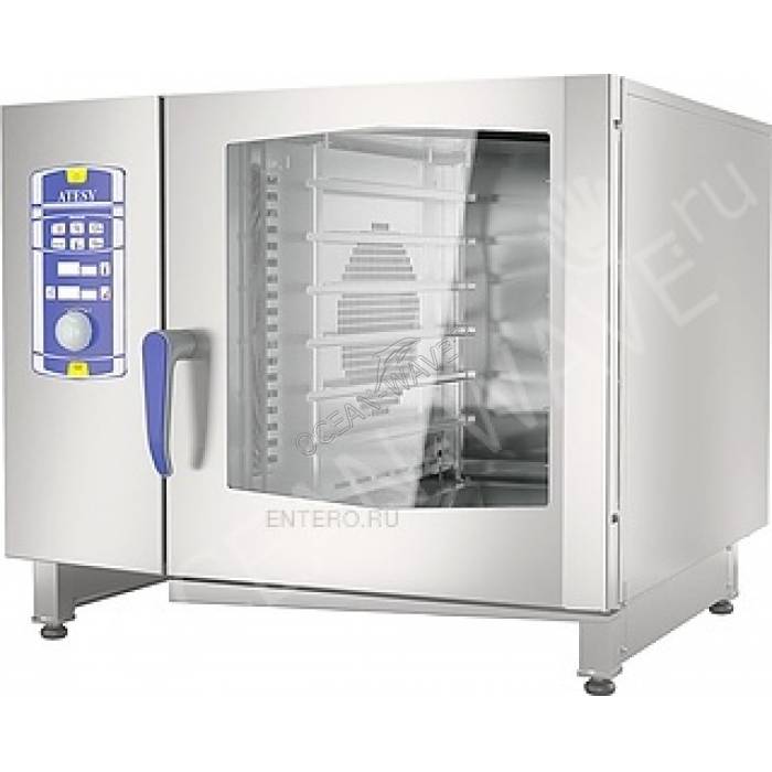 Пароконвектомат ATESY АПК-6-1/1 РУБИКОН - купить в интернет-магазине OCEAN-WAVE.ru