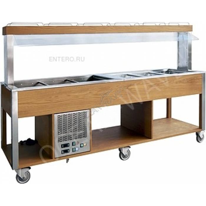 Стол шведский Metalcarrelli 6920.6F3-RAL - купить в интернет-магазине OCEAN-WAVE.ru