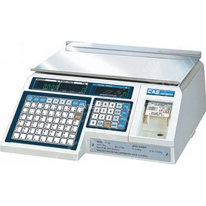 Весы торговые CAS LP-30 (v1.6) - купить в интернет-магазине OCEAN-WAVE.ru