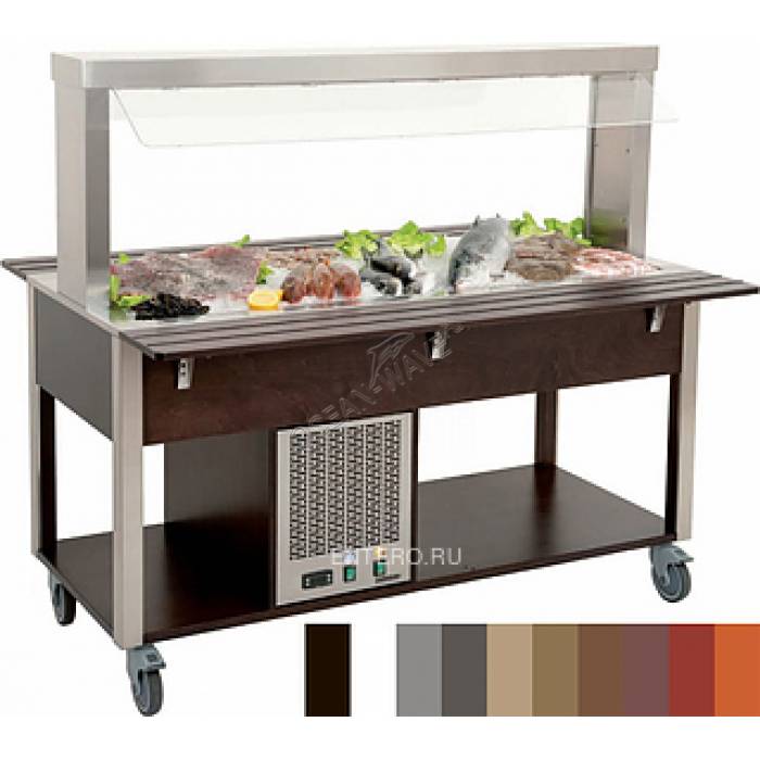 Стол шведский Metalcarrelli 6900.3-RAL - купить в интернет-магазине OCEAN-WAVE.ru