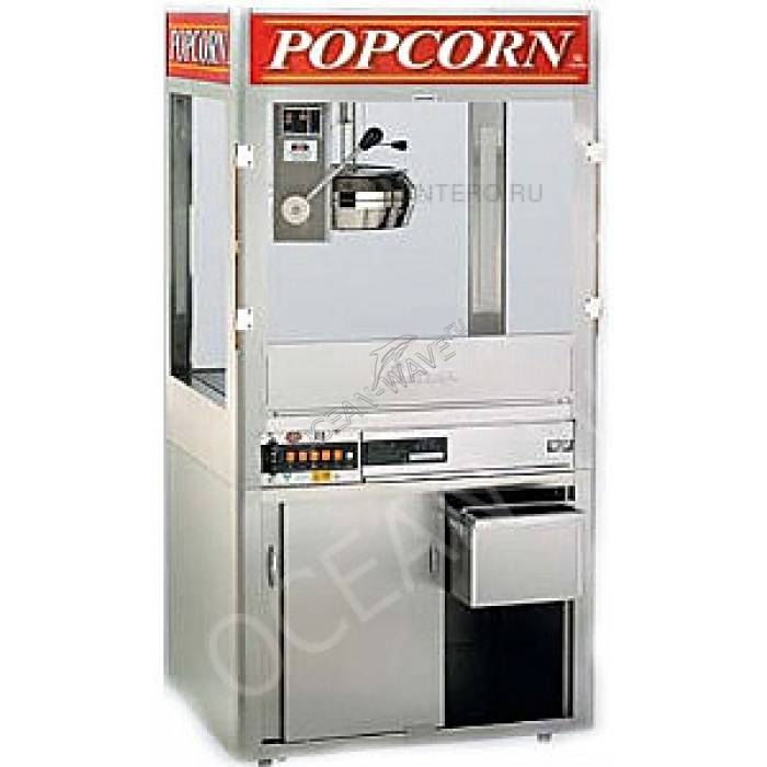 Аппарат для попкорна Cretors Headliner 32oz соль/сахар - купить в интернет-магазине OCEAN-WAVE.ru