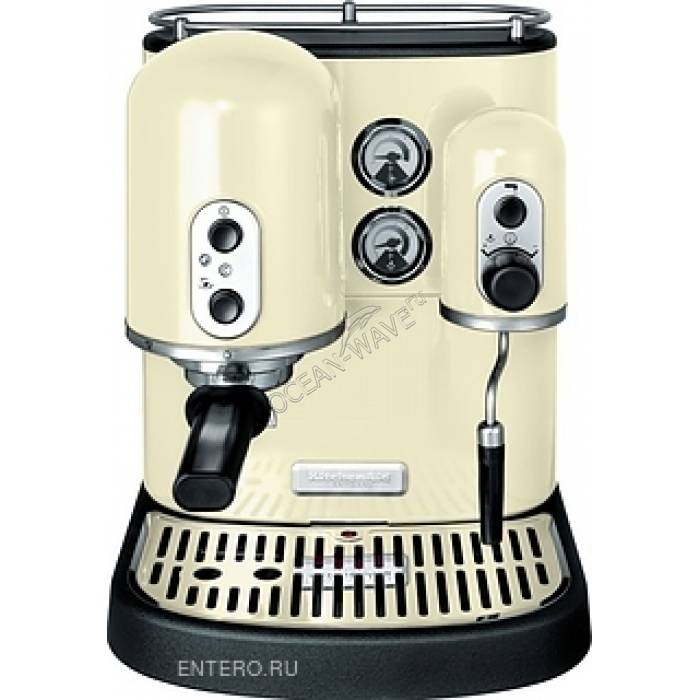 Кофемашина KitchenAid 5KES2102EAC кремовая - купить в интернет-магазине OCEAN-WAVE.ru