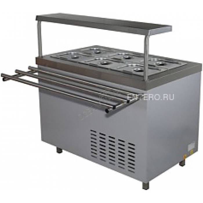 Прилавок-витрина охлаждаемый открытый Rada ПВО-11/7 - купить в интернет-магазине OCEAN-WAVE.ru