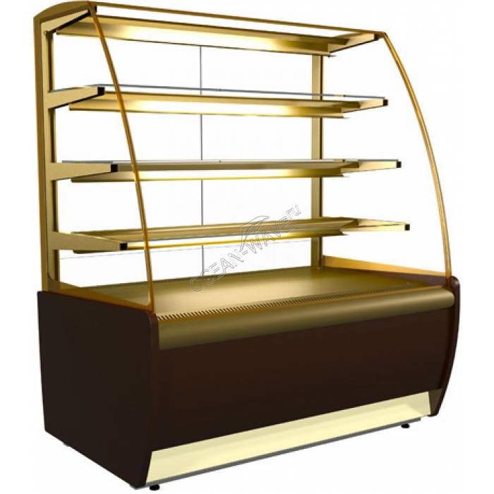 Витрина кондитерская Carboma ВХСв-1,3д - купить в интернет-магазине OCEAN-WAVE.ru