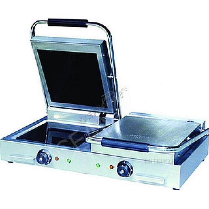 Гриль контактный GASTRORAG NPL-EC-2 - купить в интернет-магазине OCEAN-WAVE.ru