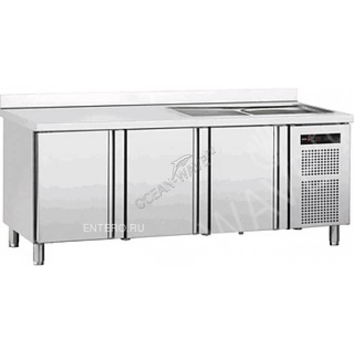 Стол холодильный ASPES MFPA-180-GN/F - купить в интернет-магазине OCEAN-WAVE.ru