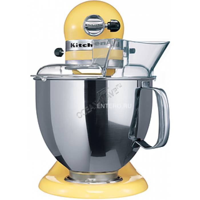 Миксер планетарный KitchenAid 5KSM175PSEMY желтый - купить в интернет-магазине OCEAN-WAVE.ru