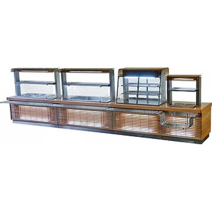 Мармит ATESY Регата (для первых блюд, 2-конфорочный) - купить в интернет-магазине OCEAN-WAVE.ru