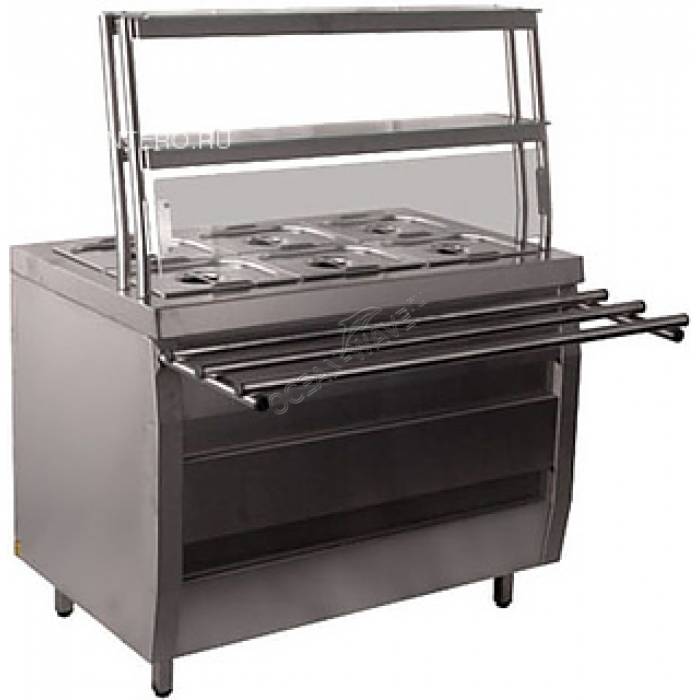 Прилавок-витрина охлаждаемый открытый Rada ЗПВО-15/7Н - купить в интернет-магазине OCEAN-WAVE.ru