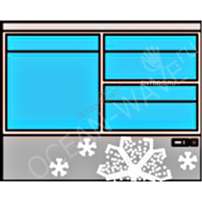 Стол холодильный Кобор NC6-1D2B - купить в интернет-магазине OCEAN-WAVE.ru