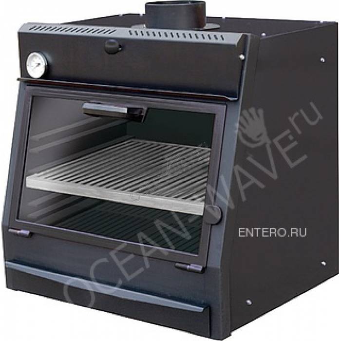 Печь на древесном топливе Vortmax CHO 30 черная - купить в интернет-магазине OCEAN-WAVE.ru
