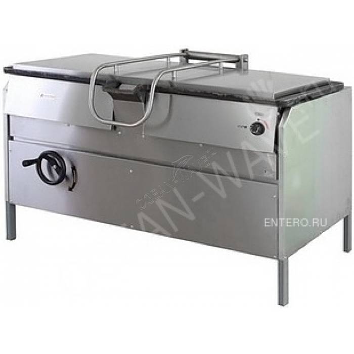 Сковорода опрокидывающаяся Тулаторгтехника СЭСМ-0,5ЛЧ (новая ручка) - купить в интернет-магазине OCEAN-WAVE.ru