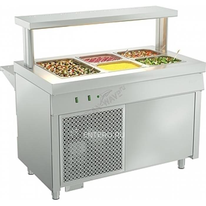 Стол холодильный ATESY Ривьера 1200 мм, без полки - купить в интернет-магазине OCEAN-WAVE.ru