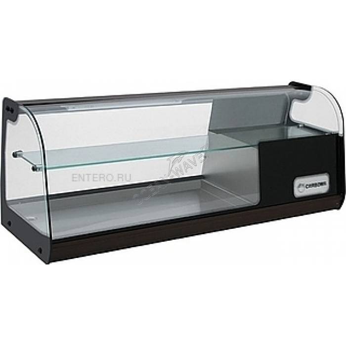 Витрина холодильная Carboma ВХСв-1,8 XL (8 гастроемкостей + полка) - купить в интернет-магазине OCEAN-WAVE.ru