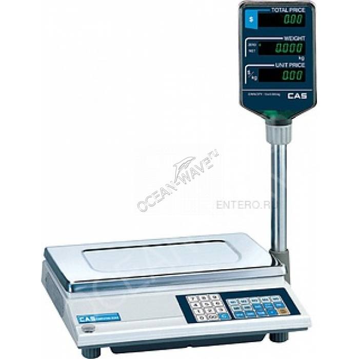 Торговые весы CAS AP-6M - купить в интернет-магазине OCEAN-WAVE.ru