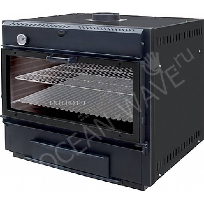 Печь на древесном топливе Vortmax CHO 45 черная - купить в интернет-магазине OCEAN-WAVE.ru