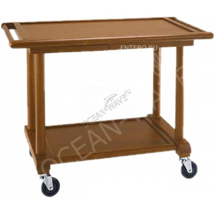 Стол-тележка сервировочная Metalcarrelli 6102 - купить в интернет-магазине OCEAN-WAVE.ru