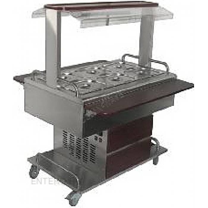 Прилавок-витрина охлаждаемый Rada ПВОП-11/7Н - купить в интернет-магазине OCEAN-WAVE.ru