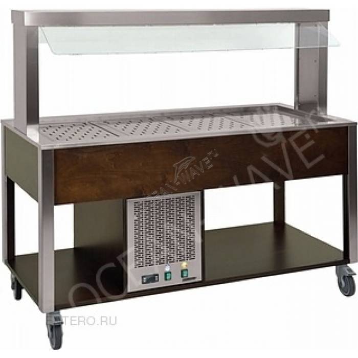 Стол шведский Metalcarrelli 6900.6-W - купить в интернет-магазине OCEAN-WAVE.ru