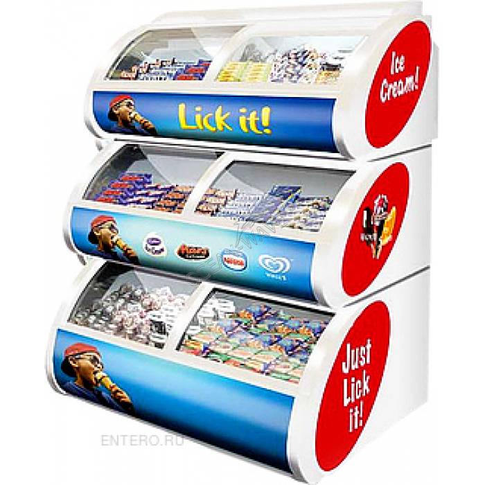 Витрина трехуровневая ТР Ice Pod - купить в интернет-магазине OCEAN-WAVE.ru